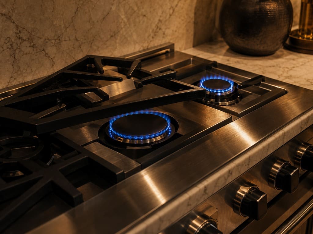 Viking stove and cooktop burner service in Sausalito